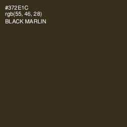 #372E1C - Black Marlin Color Image